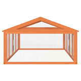 NNEVL Run Box Brown 200x112.5x74 cm Solid Wood Pine