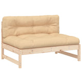 NNEVL Middle Sofa 120x80 cm Solid Wood Pine