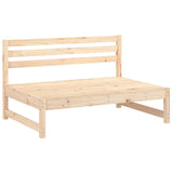NNEVL Middle Sofa 120x80 cm Solid Wood Pine