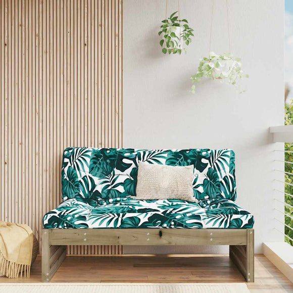 NNEVL Middle Sofa 120x80 cm Impregnated Wood Pine