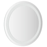 NNEVL LED Bathroom Mirror 40 cm Round