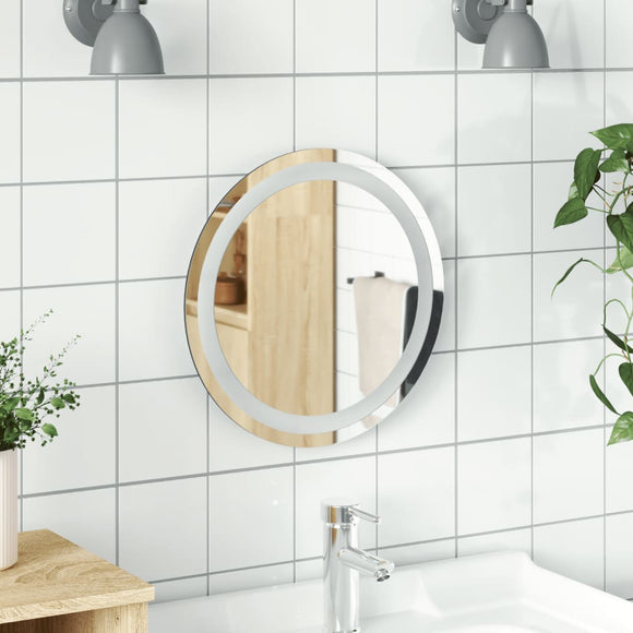 NNEVL LED Bathroom Mirror 40 cm Round