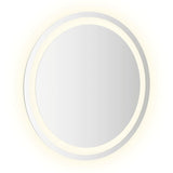 NNEVL LED Bathroom Mirror 50 cm Round