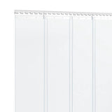 NNEVL Connecting Plates 4 pcs Silver 28 cm Stainless Steel