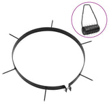 NNEVL Lawn Aerator Clamps 5 pcs with Spikes Ø 30 cm Iron