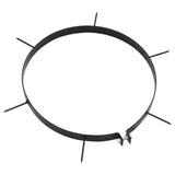NNEVL Lawn Aerator Clamps 5 pcs with Spikes Ø 30 cm Iron