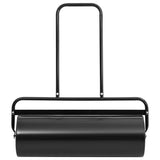 NNEVL Garden Lawn Roller with Handle Black 63 L Iron and Steel
