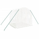 NNEVL Greenhouse with Steel Frame White 4 m² 2x2x2 m