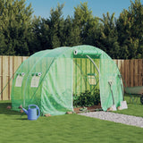 NNEVL Greenhouse with Steel Frame Green 6 m² 3x2x2 m