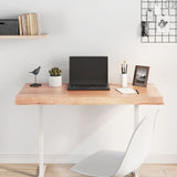 NNEVL Table Top Light Brown 100x50x(2-6)cm Treated Solid Wood Live Edge