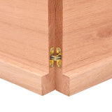 NNEVL Table Top Light Brown 120x60x(2-4)cm Treated Solid Wood Live Edge