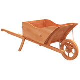 NNEVL Wheelbarrow Planter 128x45.5x43 cm Solid Wood Fir