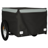 NNEVL Bike Trailer Black and Grey 45 kg Iron