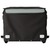 NNEVL Bike Trailer Black and Grey 45 kg Iron