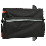 NNEVL Bike Trailer Black and Grey 45 kg Iron