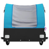 NNEVL Bike Trailer Black and Blue 45 kg Iron