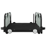 NNEVL Bike Trailer Grey Oxford Fabric and Iron