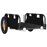 NNEVL Bike Trailer Black Oxford Fabric and Iron