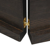 NNEVL Table Top Dark Brown 140x60x4 cm Treated Solid Wood Oak