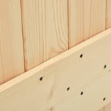 NNEVL Door NARVIK 70x210 cm Solid Wood Pine