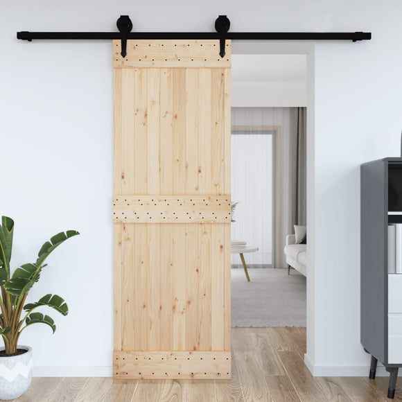 NNEVL Door NARVIK 80x210 cm Solid Wood Pine