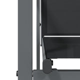 NNEVL Garden Chairs 4 pcs Black 55x61.5x90 cm Textilene and Steel