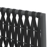 NNEVL Garden Chairs with Cushions 4 pcs Black 54x61x83 cm Poly Rattan
