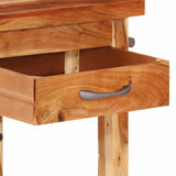 NNEVL Kitchen Trolley 55x55x89 cm Solid Wood Acacia
