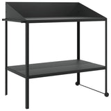 NNEVL Plant Stand Anthracite 100x54.5x100 cm Galvanised Steel
