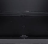 NNEVL Outdoor Storage Cabinet Grey and Black 97x37x165 cm PP