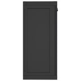 NNEVL Outdoor Storage Cabinet Black 97x37x85 cm PP