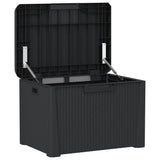 NNEVL Garden Storage Box Anthracite 125 L PP