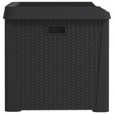 NNEVL Garden Storage Box Anthracite 125 L PP