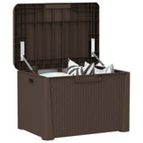 NNEVL Garden Storage Box Brown 125 L PP
