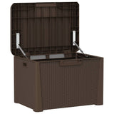 NNEVL Garden Storage Box Brown 125 L PP
