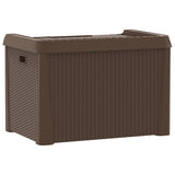 NNEVL Garden Storage Box Brown 125 L PP
