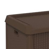 NNEVL Garden Storage Box Brown 125 L PP