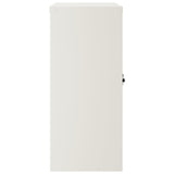 NNEVL File Cabinet White 90x40x90 cm Steel