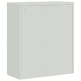 NNEVL File Cabinet Light Grey 90x40x105 cm Steel
