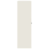 NNEVL File Cabinet White 90x40x140 cm Steel
