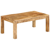 NNEVL Coffee Table 100x55x40 cm Solid Wood Mango