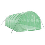 NNEVL Greenhouse with Steel Frame Green 18 m² 6x3x2 m