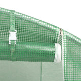 NNEVL Greenhouse with Steel Frame Green 30 m² 10x3x2 m