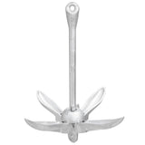 NNEVL Folding Anchor Silver 6 kg Malleable Iron
