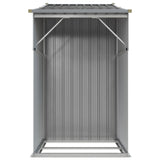 NNEVL Garden Shed Grey 277x93x179 cm Galvanised Steel