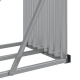 NNEVL Log Holder Green 300x45x100 cm Galvanised Steel