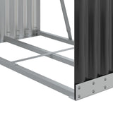 NNEVL Log Holder Anthracite 80x45x190 cm Galvanised Steel