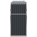 NNEVL Log Holder Anthracite 180x45x100 cm Galvanised Steel