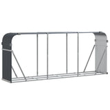 NNEVL Log Holder Anthracite 234x45x100 cm Galvanised Steel