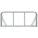 NNEVL Log Holder Anthracite 234x45x100 cm Galvanised Steel